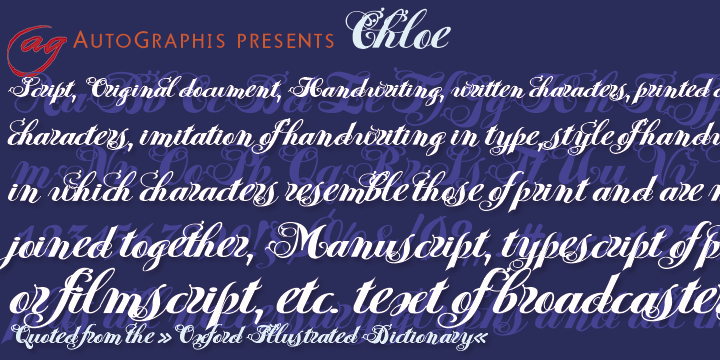 chloe text font free chloe text font free