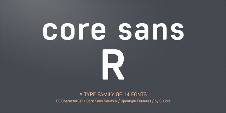 Core Sans R