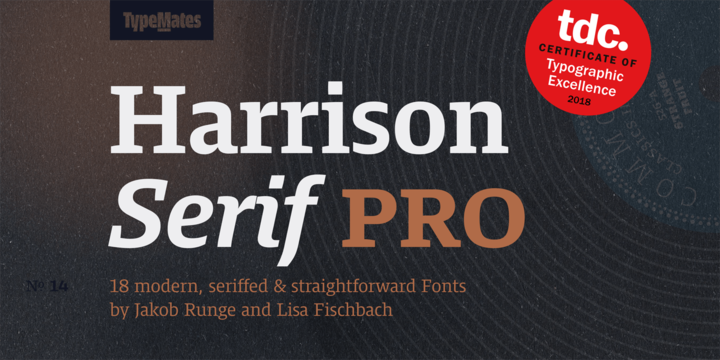 Harrison Serif Pro