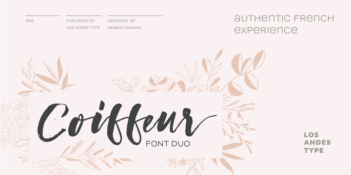Download Coiffeur Fonts by Los Andes Download Coiffeur Fonts by Los Andes