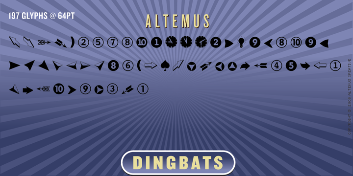 Altemus Dingbats