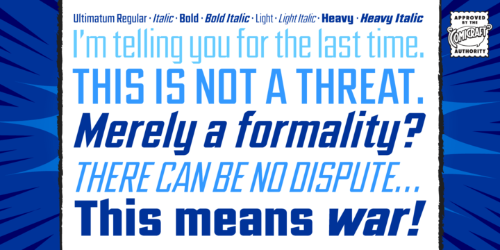Download Ultimatum Fonts by Comicraft Download Ultimatum Fonts by Comicraft