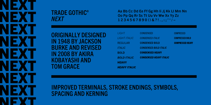 Trade Gothic® Next