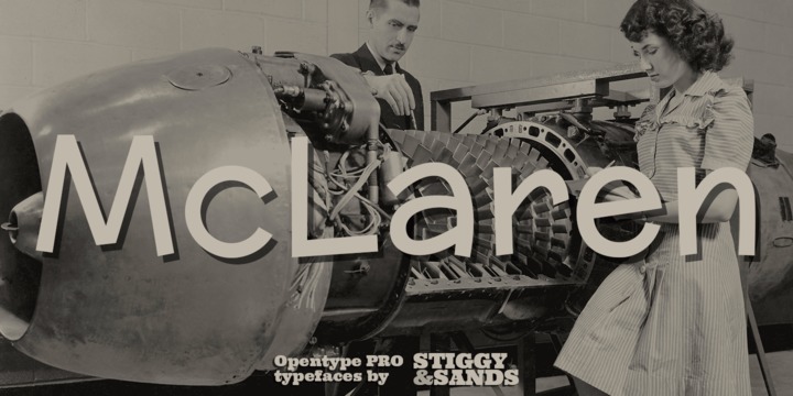 Mc Laren Pro Font | Webfont & Desktop | MyFonts