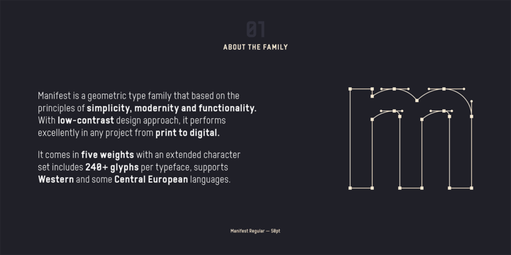 Download Manifest Fonts by Yasin Yalcin