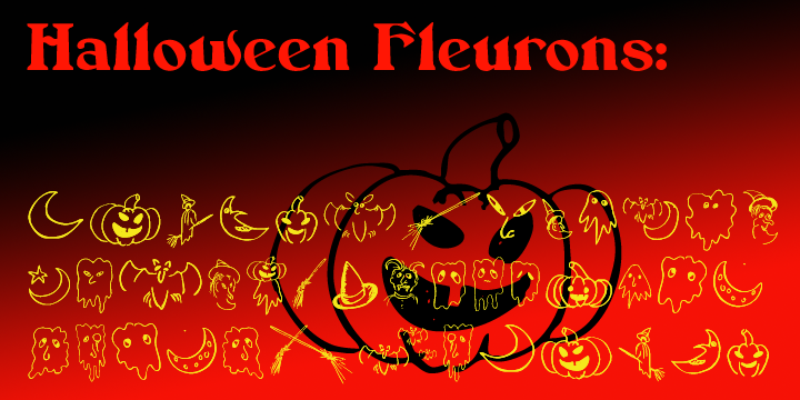 Halloween Fleurons™