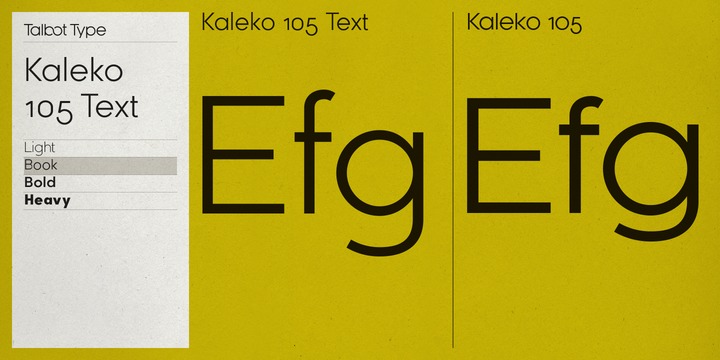 Kaleko 105 Text