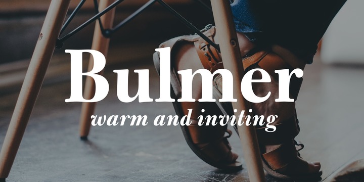 bulmer bold font bulmer bold font