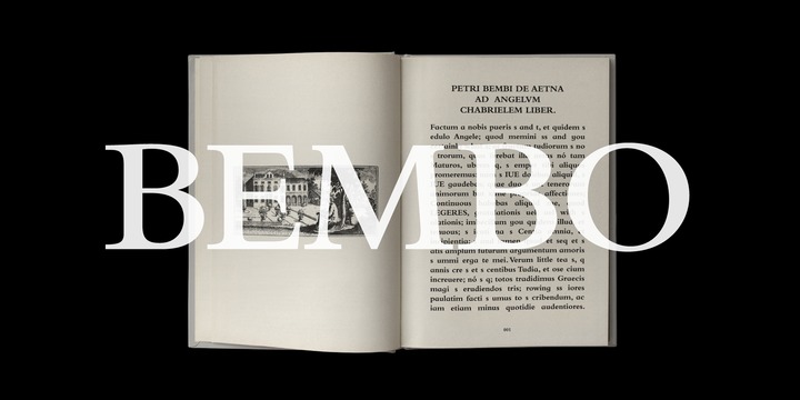 bembo typeface free