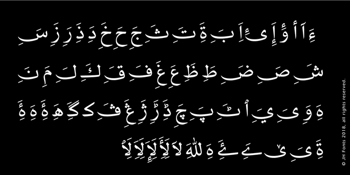 JH Naskh Expanded