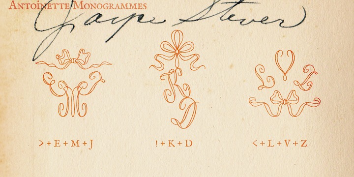 Antoinette Monogrammes™