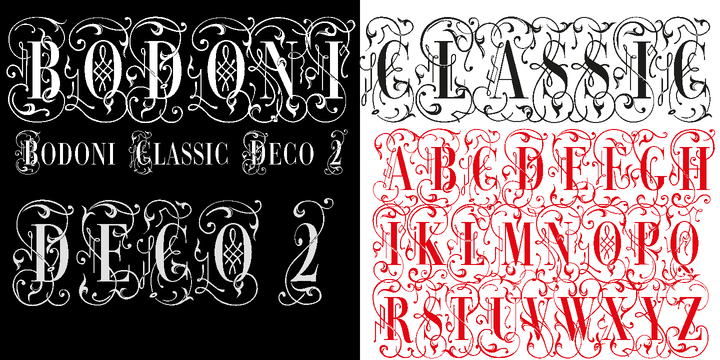 Bodoni Classic Deco Two