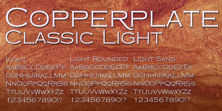 Copperplate Classic Light