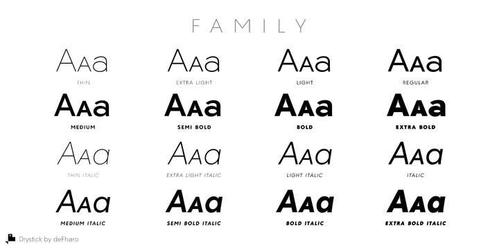 Drystick Geo Grotesk