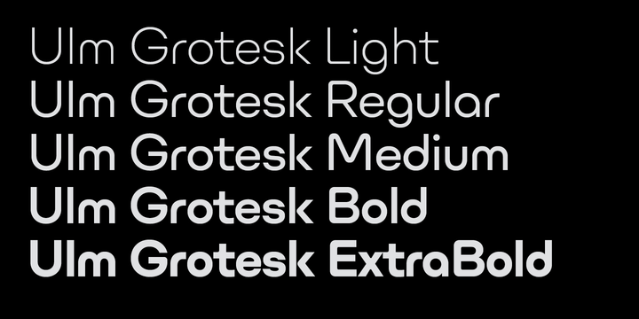 Ulm Grotesk