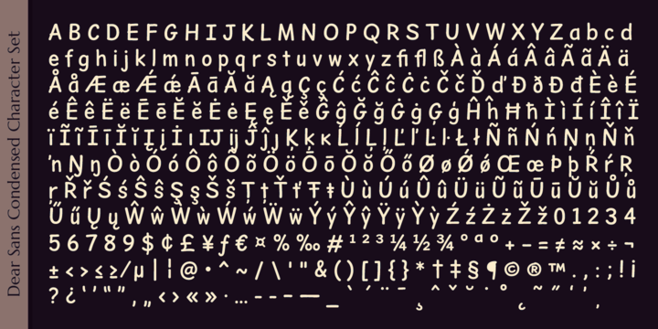 Dear Sans