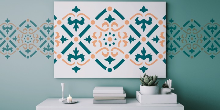 MFC Stencil Borders Five