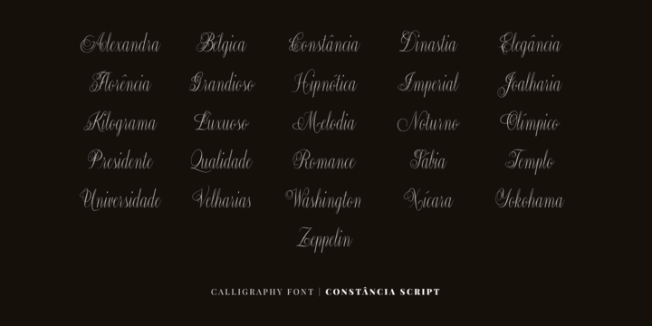 Constância Script