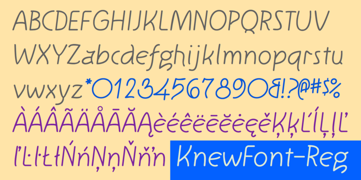KnewFont™
