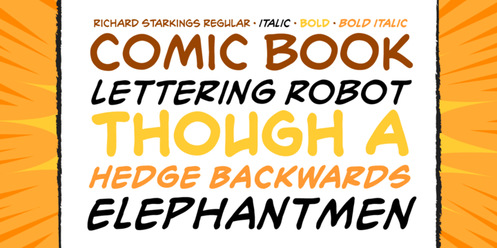 Comic Book Lettering by Richard Starkings Comic Book Lettering by Richard Starkings