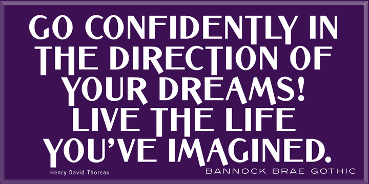 Bannock Brae Gothic™