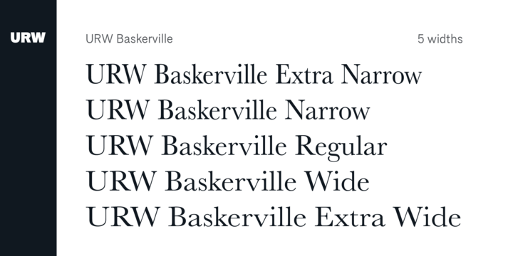 URW Baskerville™