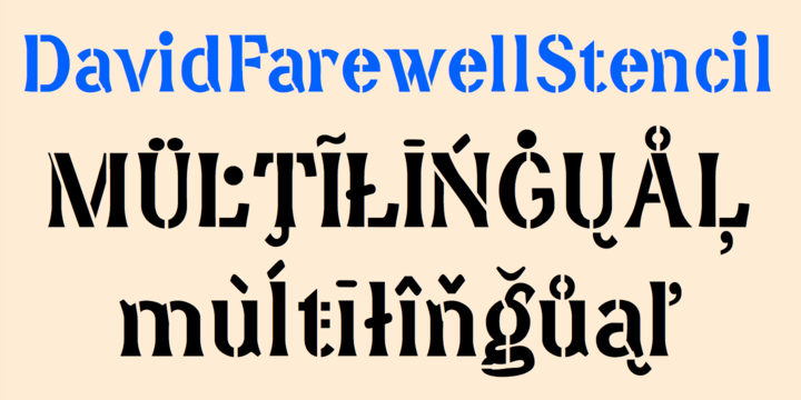 DavidFarewell Stencil™