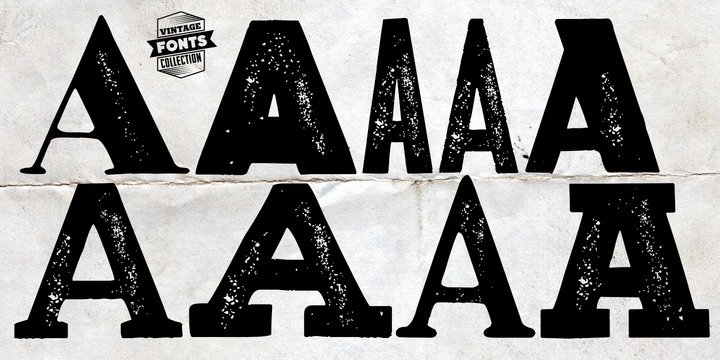 Vintage Fonts Collection