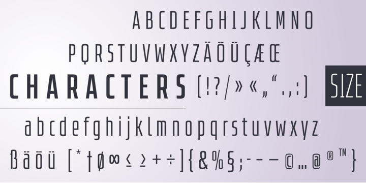 Size Font Webfont And Desktop Myfonts