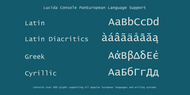 Lucida Font For Mac