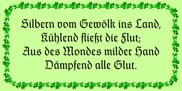 Thannhaeuser Fraktur™