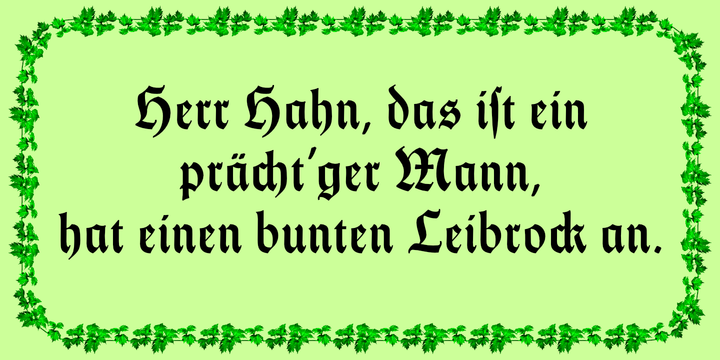 Thannhaeuser Fraktur™