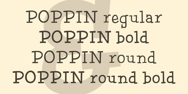 poppins google font