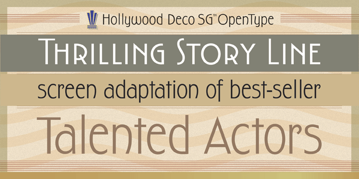 Hollywood Deco SG™
