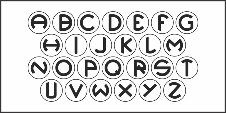 Deco Spot Initials JNL