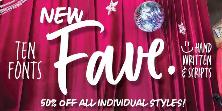 Download Fave Fonts Family From Aerotype Download Fave Fonts Family From Aerotype