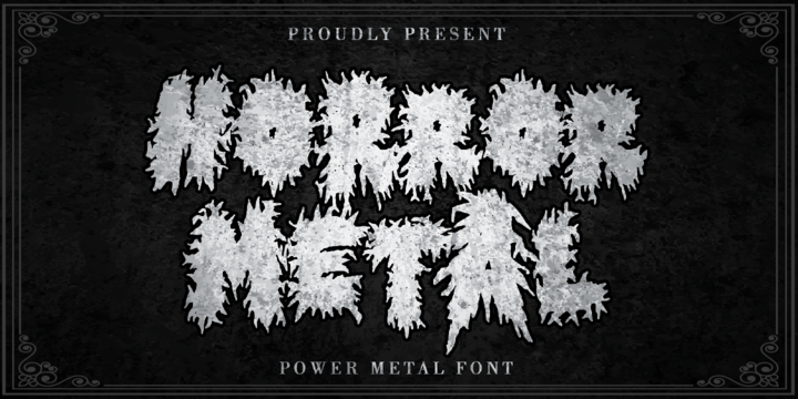 Tattoo font black metal 37 Tattoo