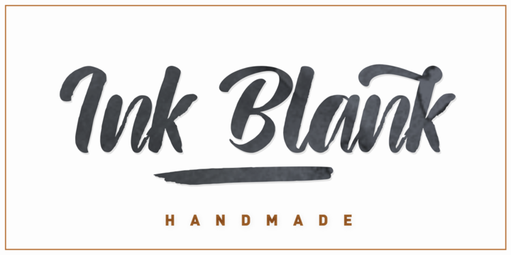 Download Ink Blank Fonts Family From Fran Studio