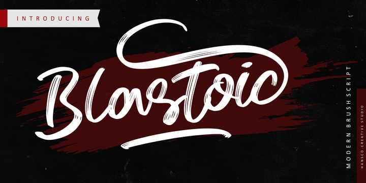 Download Blastoic Fonts Family From HansCo