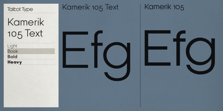 Kamerik 105 Text