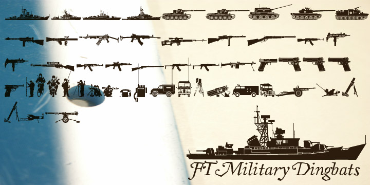 FT Military Dingbats™