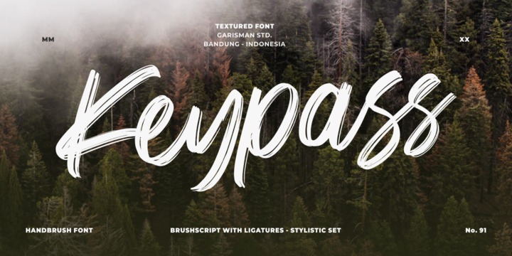 Download Keypass Fonts Family From Garisman Studio