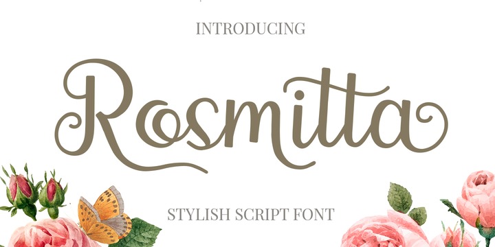 Download Rosmitta Fonts Family From Jos Gandos