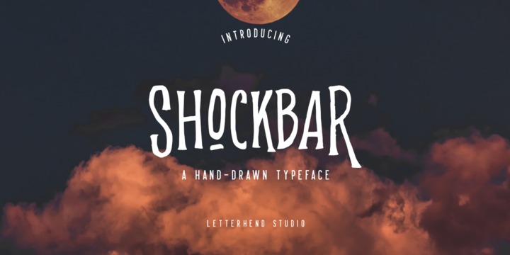 Download Shockbar Fonts Family From Letterhend