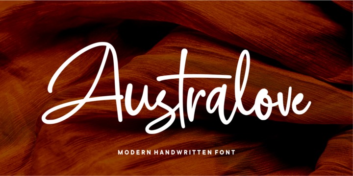 Download Australove Fonts Family From Garisman Studio