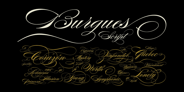 burgues script font free