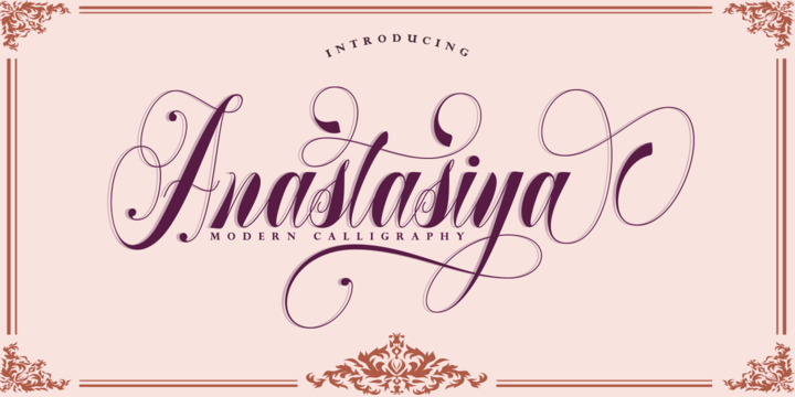 Download Anastasiya Fonts Family From Sapre Studio