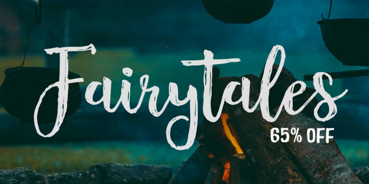 fairytales script font free