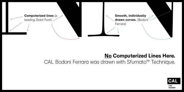 CAL Bodoni Ferrara Origin