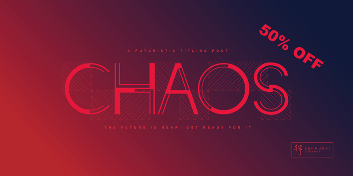 CHAOS | Webfont & Desktop font | MyFonts